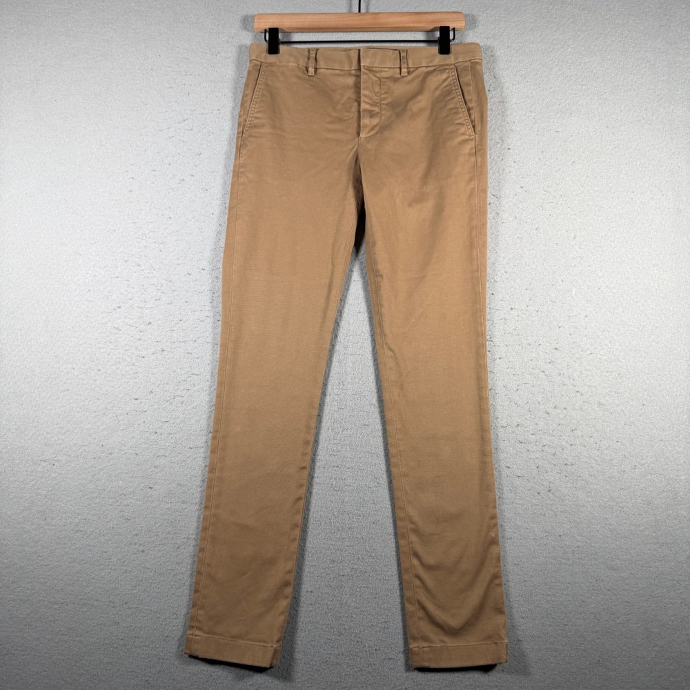 Polo Ralph Lauren Brooke Skinny Chino Pants Tan Beige Womens Size 4 Stretch